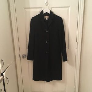 Talbots Long Wool Coat Size 4P